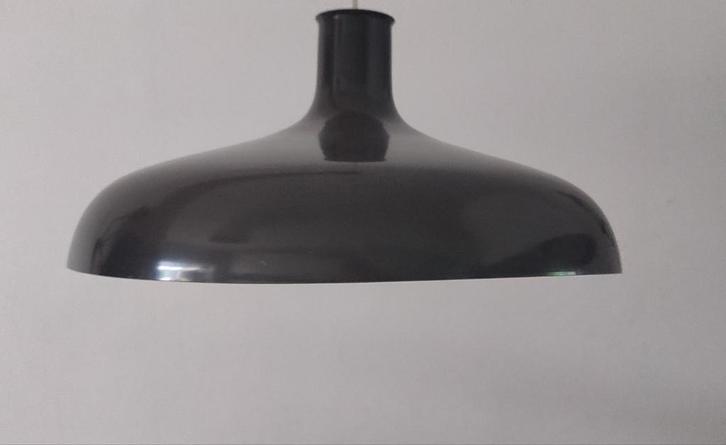 Vintage metalen hanglamp Hans Agne Jakobsson, Huis en Inrichting, Lampen | Hanglampen, Gebruikt, Minder dan 50 cm, Metaal, Ophalen of Verzenden