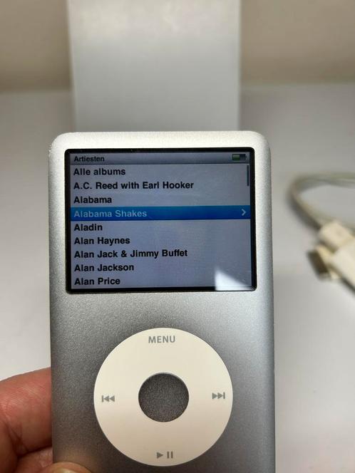 ≥ Zilveren iPod Classic 80GB - Gebruikt - A1238 — Mp3-spelers