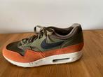 Exclusieve Nike Air Max 1 Olive Canvas Russet - Maat 44, Kleding | Heren, Schoenen, Nike air max, Overige kleuren, Ophalen of Verzenden