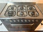 Boretti Fornuis - 6 Pits Gasfornuis met Oven, Gebruikt, 60 cm of meer, Grill, Ophalen of Verzenden