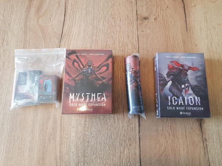 Icaion solo, Mysthea solo & Mysthea EN cards, Hobby en Vrije tijd, Gezelschapsspellen | Bordspellen, Nieuw, Een of twee spelers