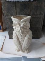 Vaas Uil Vogel Dier beige parelmoer 28.5 cm hoog nieuw, Huis en Inrichting, Woonaccessoires | Vazen, Overige kleuren, Nieuw, Ophalen of Verzenden