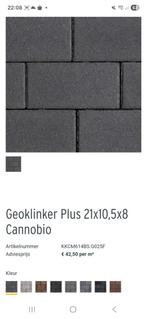 Mbi Geocolor Geoklinker kleurvaste sierbestrating 60 m2, Ophalen, Klinkers, Nieuw, 10 m² of meer