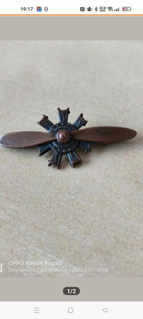 KNIL militaria, Verzamelen, Militaria | Algemeen, Landmacht, Embleem of Badge, Nederland, Verzenden