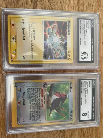 Pokemon CGC slabs beschikbaar voor biedingen