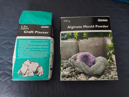 Hobby gips en alginate poeder, beide nieuw in verpakking, Hobby en Vrije tijd, Overige Hobby en Vrije tijd, Nieuw, Ophalen of Verzenden