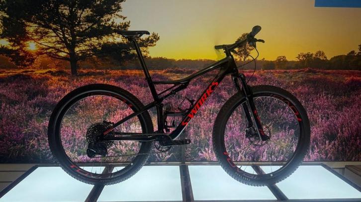 Specialized Epic s-works zwart/rocketred Large 2018, Fietsen en Brommers, Fietsen | Mountainbikes en ATB, Gebruikt, Overige merken