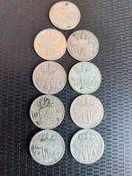 9 stuks 10 cent  1823-1828. Willem 1, Postzegels en Munten, Munten | Nederland, Ophalen of Verzenden, Koning Willem I, 10 cent