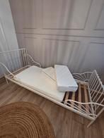Ikea meisjes (peuterbed) meegroeibed, 70 tot 85 cm, Ophalen of Verzenden, Zo goed als nieuw, Matras