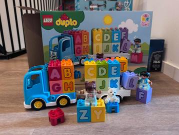 LEGO Duplo Alfabet Vrachtwagen – Compleet en in topstaat! beschikbaar voor biedingen