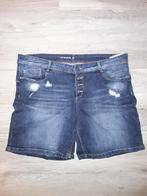 C&A Donkerblauwe Destroyed Korte Spijkerbroek Maat 46, Kleding | Dames, Grote Maten, Zo goed als nieuw, C&A, Broek of Spijkerbroek