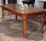 Eetkamer tafel 220 x 90, Huis en Inrichting, Tafels | Eettafels, Ophalen, Gebruikt, Eikenhout, 200 cm of meer