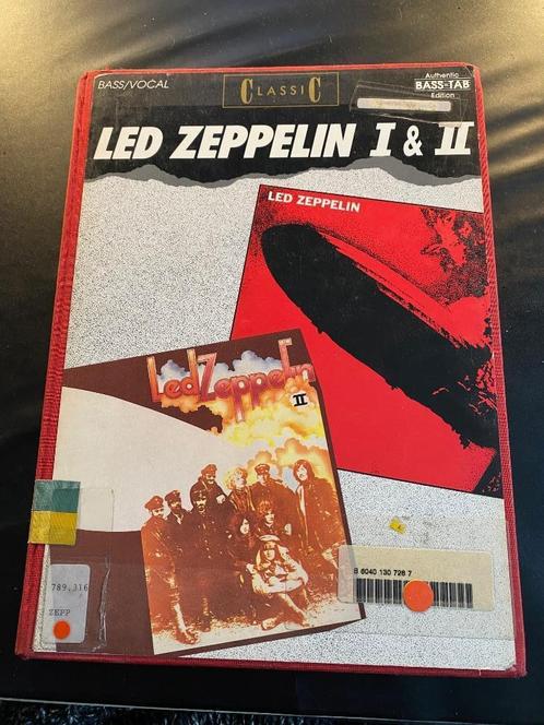 LED ZEPPELIN BLADMUZIEK; 17 SONGS; LED ZEPPELIN I & II;, Muziek en Instrumenten, Bladmuziek, Gebruikt, Artiest of Componist, Rock en Metal