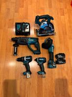 Makita set, Doe-het-zelf en Verbouw, Gereedschap | Boormachines, Ophalen of Verzenden, Zo goed als nieuw, Boor- en/of Breekhamer