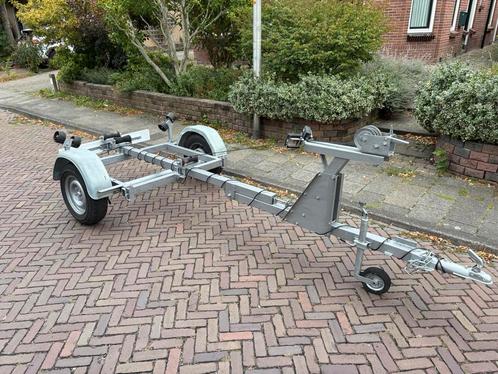Riba boot trailer aanhanger kar motorboot rib 3,60 M., Watersport en Boten, Boottrailers, Gebruikt, Overige typen, Minder dan 1500 kg
