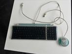 Vintage Apple USB keyboard en muis set M2452, Computers en Software, Gebruikt, Toetsenbord en muis-set, Ophalen of Verzenden, Qwerty