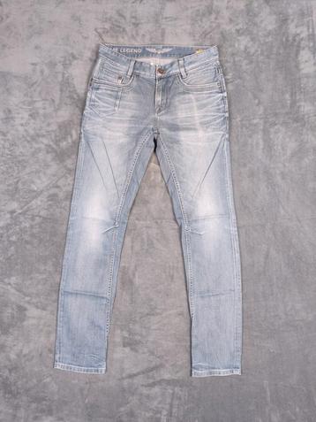 Pme Legend Spijker Broek W31 L34 Blauw Regular Fit Tapered beschikbaar voor biedingen