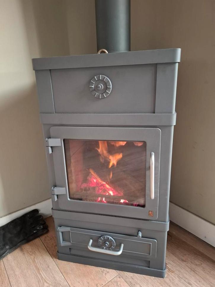 Lotus 2060 Deense houtkachel, Huis en Inrichting, Kachels, Gebruikt, Houtkachel, Hout, Ophalen of Verzenden