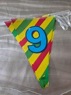 Slinger 9 jaar, Ophalen of Verzenden, Zo goed als nieuw, Versiering, Verjaardag