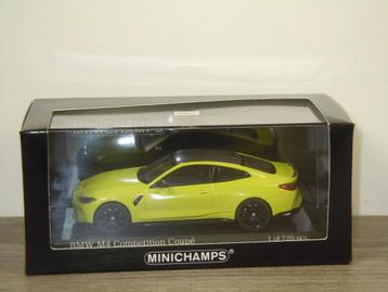 BMW M4 Competition 2020 - Minichamps 1:43 beschikbaar voor biedingen