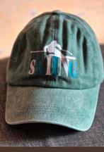 Nieuwe Groene Pet met Ski-Motief 100% katoen, Ophalen of Verzenden, Nieuw, One size fits all, Pet