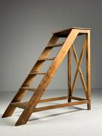 Biblioteektrap landelijk groot, Doe-het-zelf en Verbouw, Ladders en Trappen, Ophalen, Zo goed als nieuw, 2 tot 4 meter