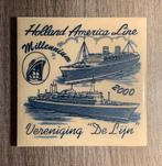 Holland America Line: Vereniging “De Lijn” Onderzetter, Verzamelen, Scheepvaart, Ophalen of Verzenden