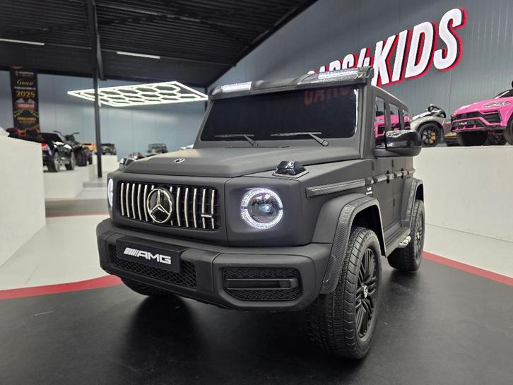 Kinderauto Mercedes G63 XXL - 24 volt - leren zit - met RC, Kinderen en Baby's, Speelgoed | Speelgoedvoertuigen, Nieuw, Afstandsbediening