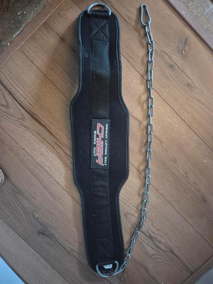 Fitness riem voor de onderrug - Chiba, Sport en Fitness, Fitnessmaterialen, Zo goed als nieuw, Halterriem, Rug, Ophalen of Verzenden