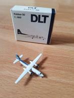 Schabak 1:600 DLT Fokker 50 vliegtuig propeller model!, Verzamelen, Ophalen of Verzenden, Schaalmodel, Zo goed als nieuw