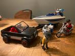 Playmobil Politie Set: Auto, Boot & Motor, Kinderen en Baby's, Speelgoed | Playmobil, Ophalen, Gebruikt, Los playmobil