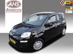 Fiat Panda 1.2 Popstar, 4 cilinder NL auto, Auto's, Stof, Gebruikt, Zwart, Origineel Nederlands