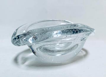 Copier Leerdam  spijkerglas bakje / asbakje *design*vintage* beschikbaar voor biedingen