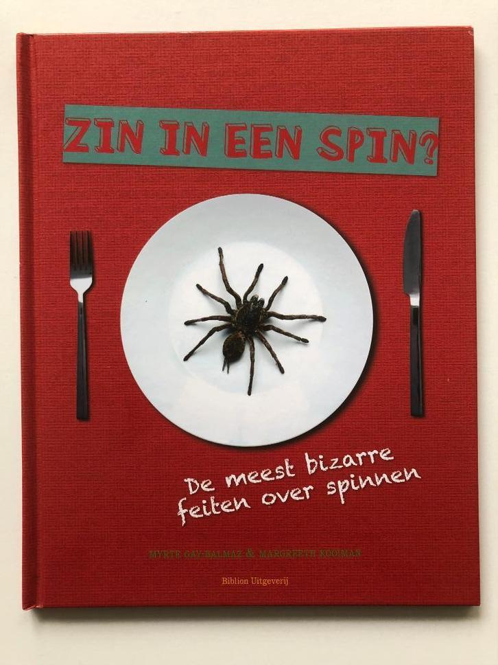 Zin In Een Spin?, Boeken, Kinderboeken | Jeugd | 10 tot 12 jaar, Zo goed als nieuw, Non-fictie, Verzenden