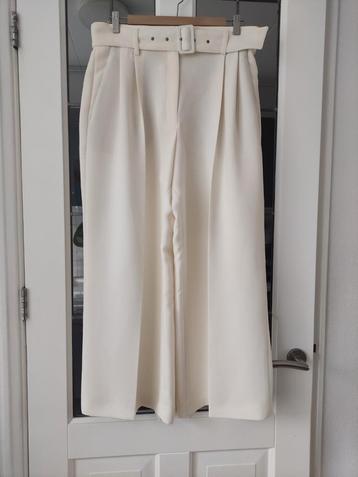 Natan 7/8 Pantalon Crème - Maat 40 - Zo goed als nieuw beschikbaar voor biedingen