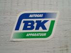 sticker autogas BK apparatuur, Ophalen of Verzenden, Zo goed als nieuw, Overige typen