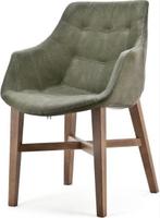 Gratis! 8 eetkamer stoelen Eleonora Neba olijfgroen, Huis en Inrichting, Ophalen, Zo goed als nieuw, Overige kleuren, Vijf, Zes of meer stoelen