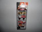 Matchbox 5 Pack Fire Brigade Brandweerauto's (2016) 1:64 D1, Ophalen of Verzenden, Nieuw, Auto