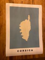 Corsica poster, 50x70cm, Verzamelen, Posters, Ophalen of Verzenden, Nieuw, Rechthoekig Staand