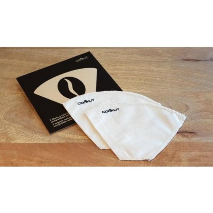 Wasbare koffiefilters 2 stuks, Witgoed en Apparatuur, Koffiemachine-accessoires, Nieuw, Ophalen of Verzenden