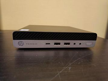 HP ProDesk 600 G3 Mini - i5 6500t - 8gb - 250gb SSD - 