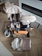 Bugaboo Donkey 5 Duo - Desert Taupe - maxi cosi, Kinderwagen, Bugaboo, Ophalen of Verzenden, Zo goed als nieuw