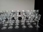 Prachtig gegraveerd glas servies. Compleet 29.50, Ophalen of Verzenden