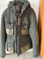 Denham winterjas groen (LARGE), Ophalen, Maat 52/54 (L), Gedragen, Groen