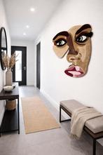 Uniek handgemaakt wandkleed - tufting kunst, Ophalen, Nieuw