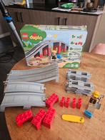 Lego Duplo Treinbrug & Rails 10872 Compleet, Ophalen of Verzenden, Zo goed als nieuw, Duplo