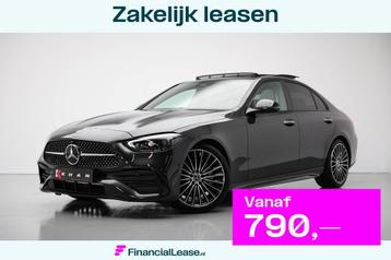 Mercedes-Benz C-klasse 180 AMG Line |Pano|Burmester|Memory|3 beschikbaar voor biedingen