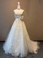 Witte Bruidsjurk met Accessoires, Ophalen, Zo goed als nieuw, Wit, Trouwjurk