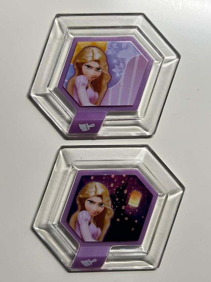 Disney Infinity 1.0 Tangled power discs, Spelcomputers en Games, Games | Nintendo Wii U, Zo goed als nieuw, Avontuur en Actie