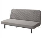 IKEA Slaapbank NYHAMN Grijs - Snel weg!, Huis en Inrichting, Slaapkamer | Slaapbanken, Ophalen, Gebruikt, Tweepersoons, Grijs